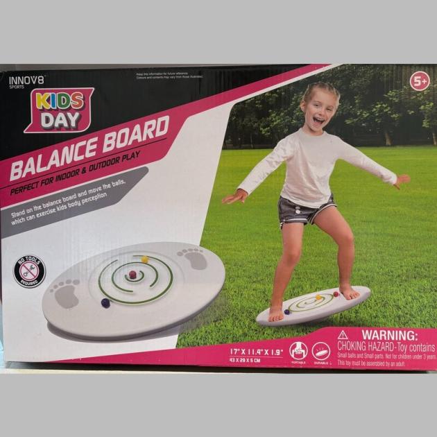 Kids Balance Board with Maze Ball Game – Fun Indoor & Outdoor Play Toy for Balance & Coordination Development