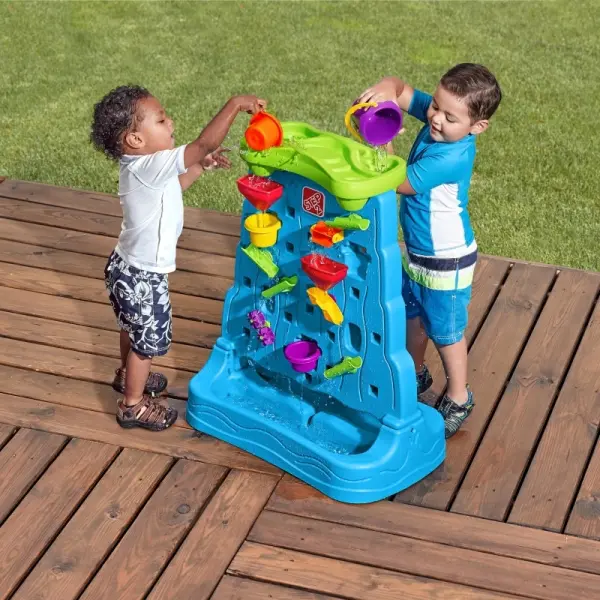 Step2 Waterfall Discovery Wall double-sided outdoor water toy for toddlers
