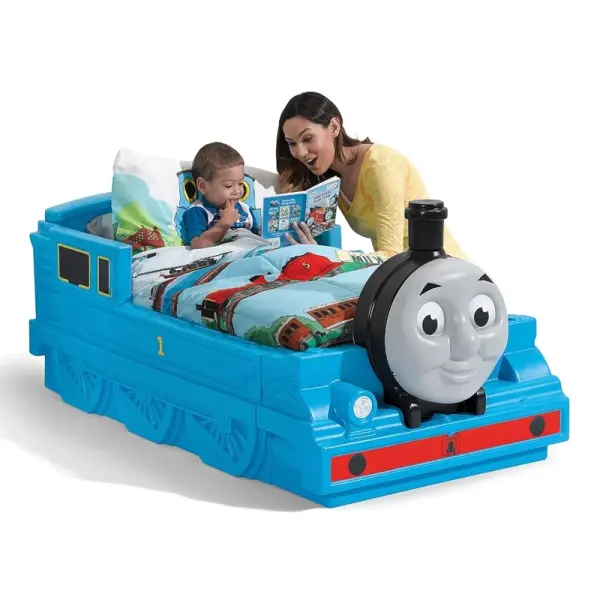 Power Nap with Thomas – Step2 Thomas the Tank Engine Toddler Bed for Kids - Image 3